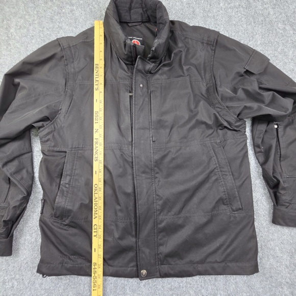 SCOTTeVEST- Mens Large SeV TEC Convertible Travel Jacket -Black - Picture 15 of 16